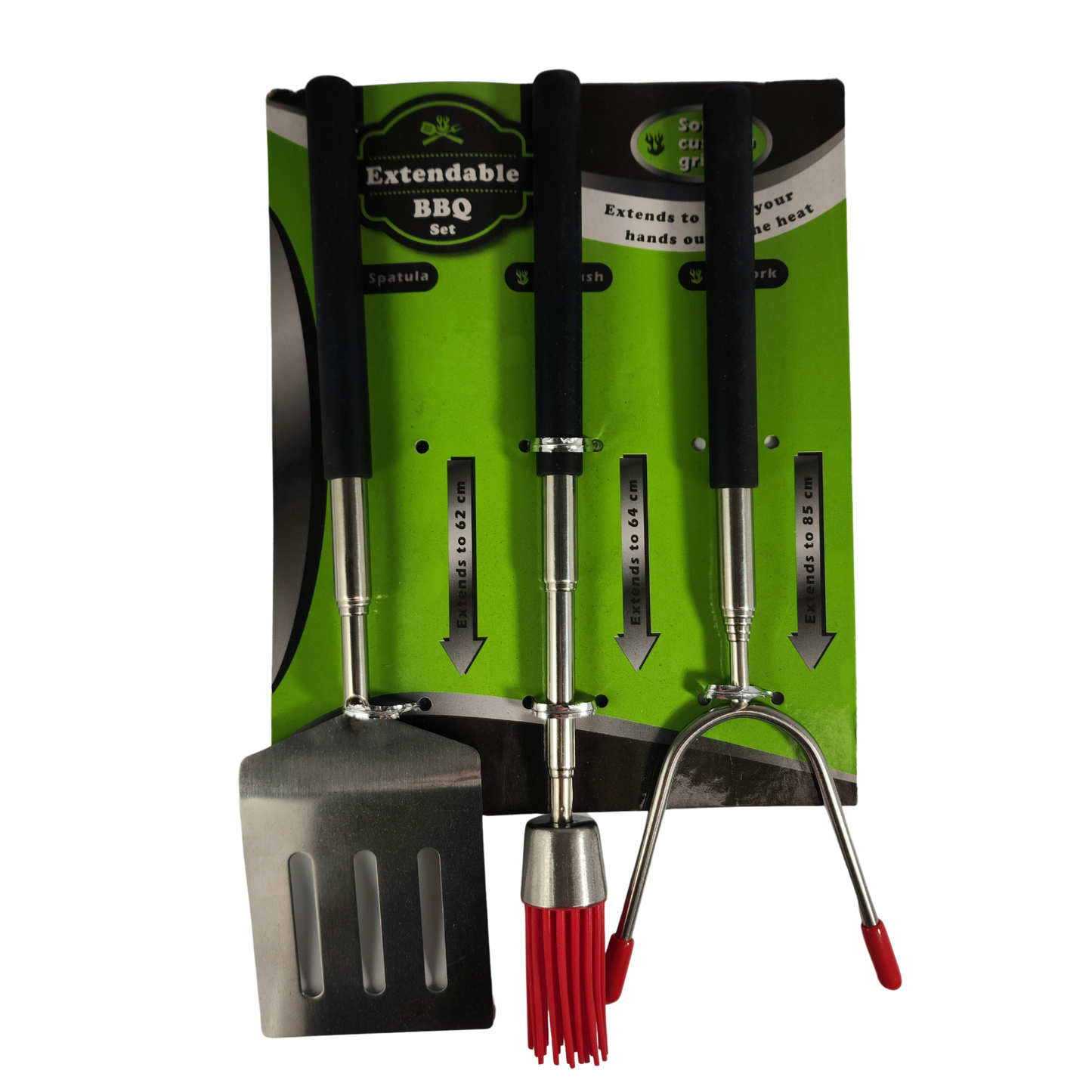 3pcs Extendable BBQ set