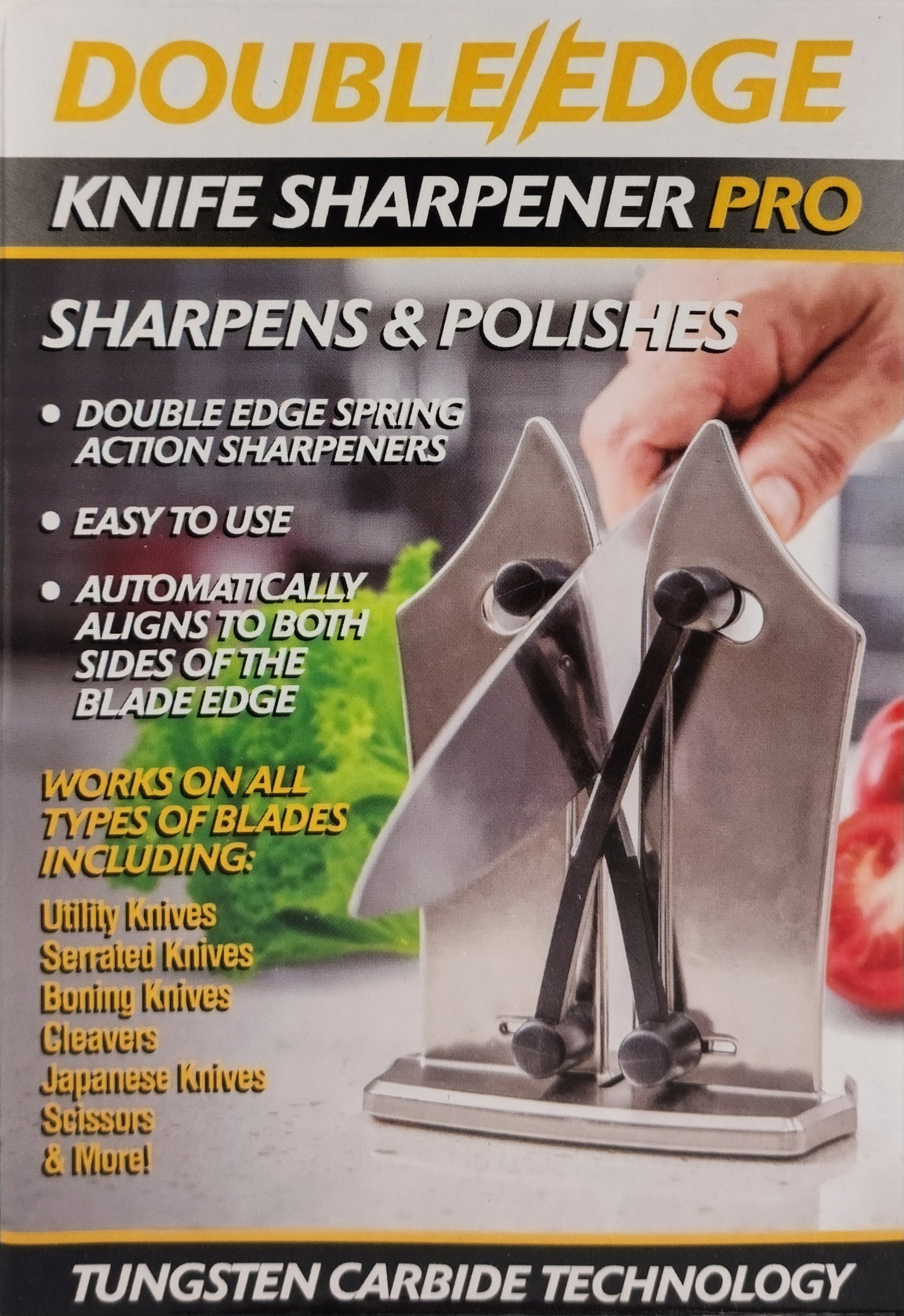 Double Edge Knife Sharpener Pro