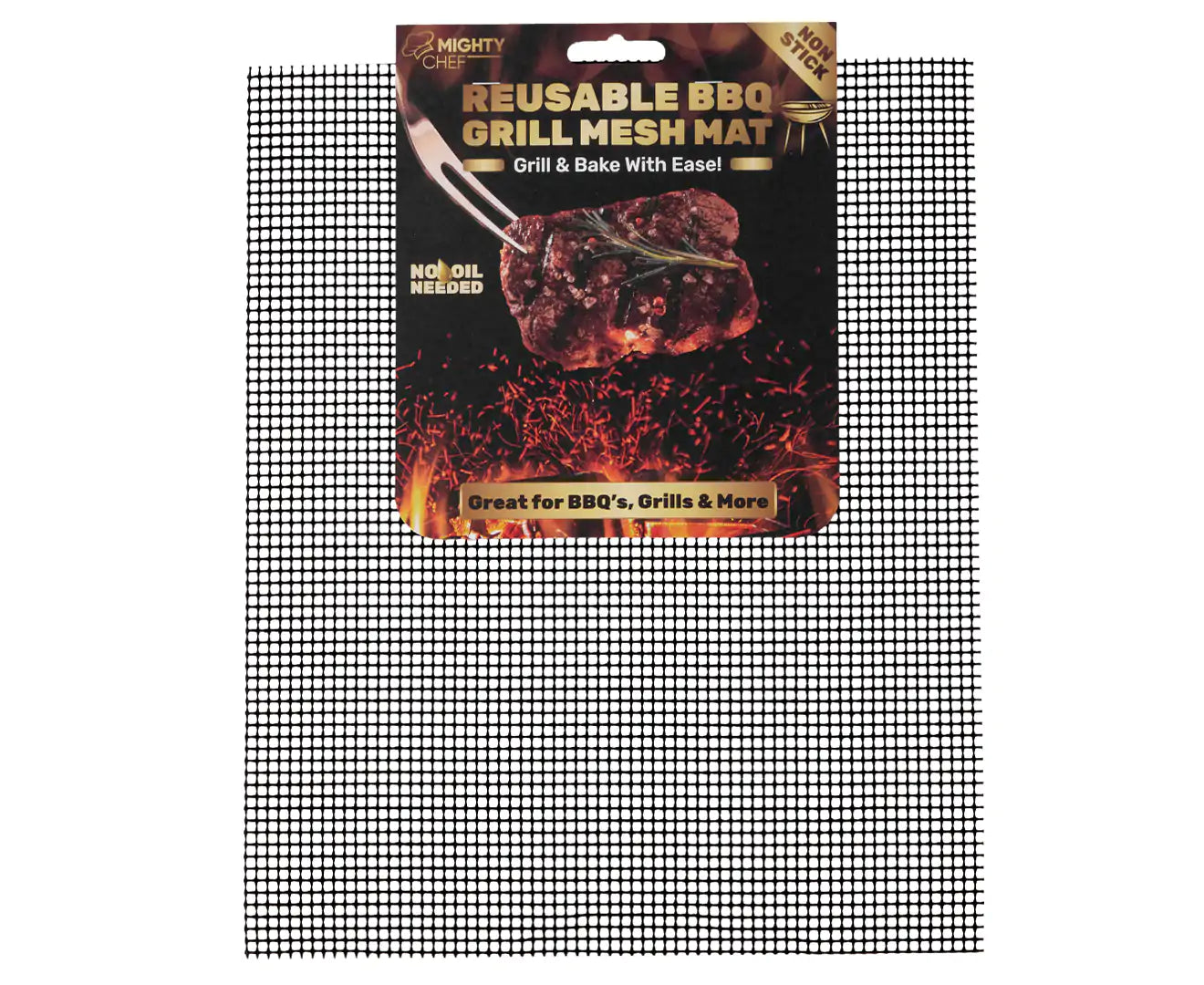 Mighty Chef Reusable BBQ Mesh