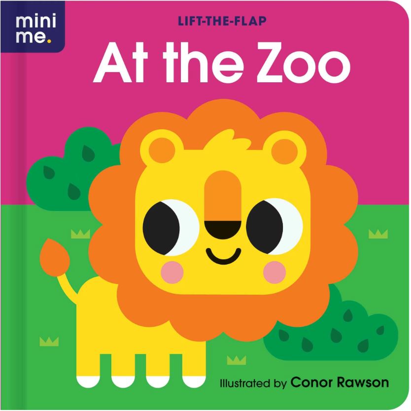 Mini Me Lift the Flap At The Zoo Board Book