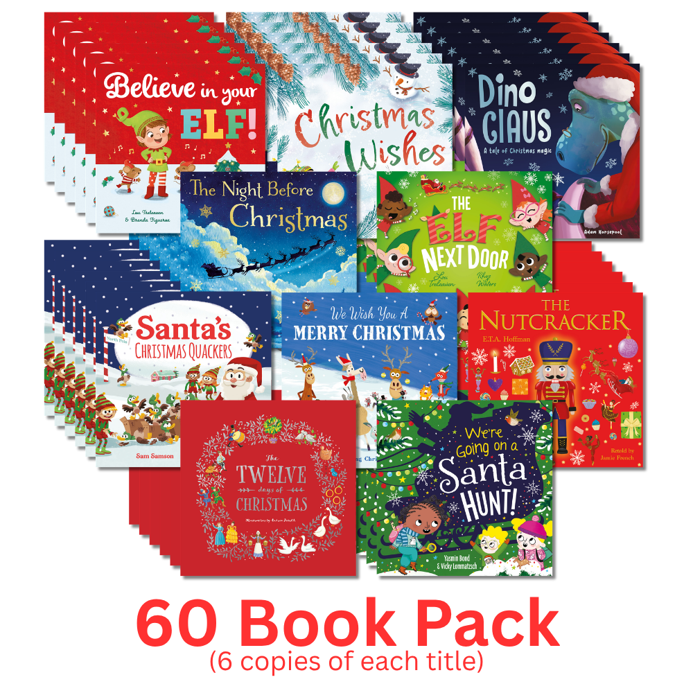 Christmas Collection 60 Book Pack (6 copies of each title) Pre Order