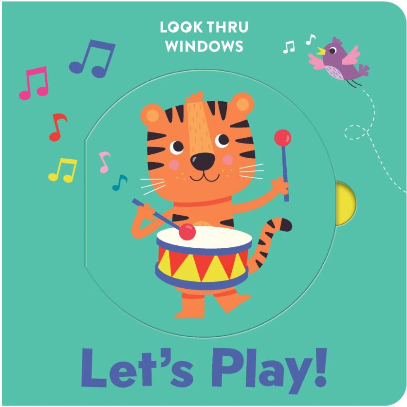 Look Thru Windows Let's Play! Board Book