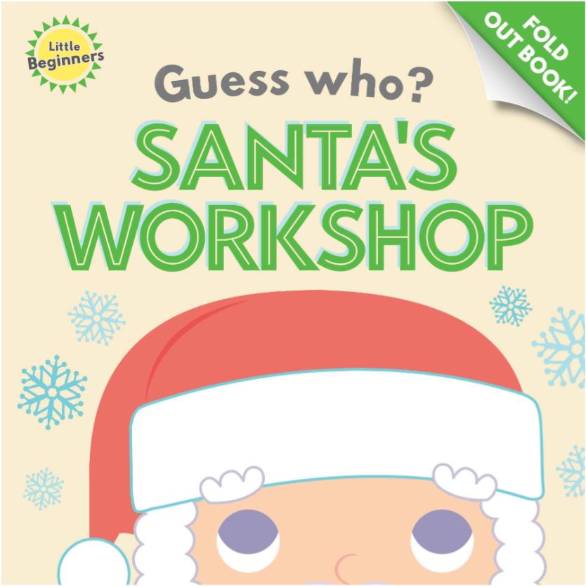 Guess Who? Santa's Workshop Fold Out Board Book (20 Copies)