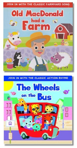 Classic Songs 2 Pack Board Book – Books & Gifts Direct