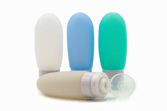 Silicone Squeeze Bottle Set of 4