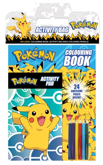 Pokemon Activity Bag