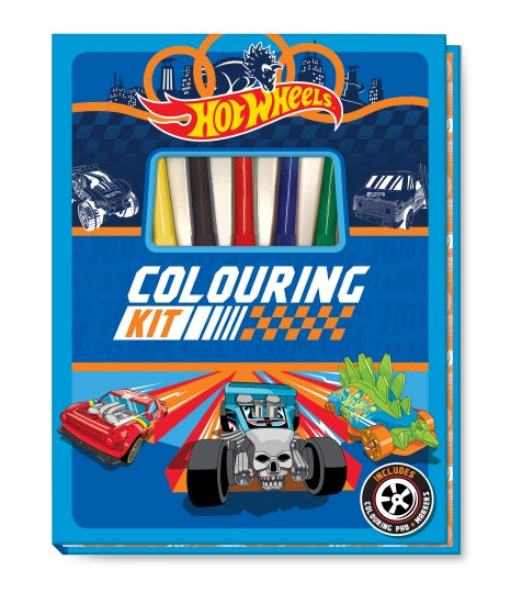 Hot Wheels Colouring Kit