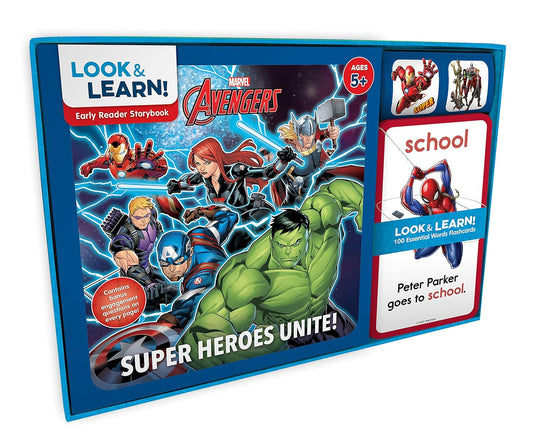 Look & Learn Avengers Super Heroes Unite!