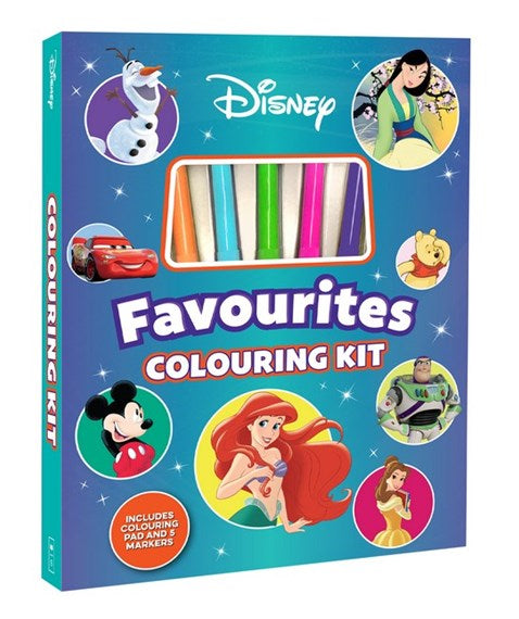 Disney Favourites Colouring Kit