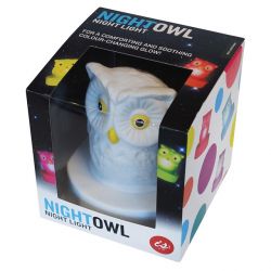 Colour Change Night Light Owl