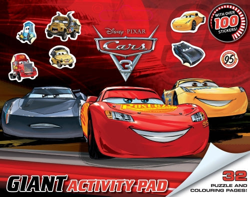 Cars 3 Giant Activity Pad