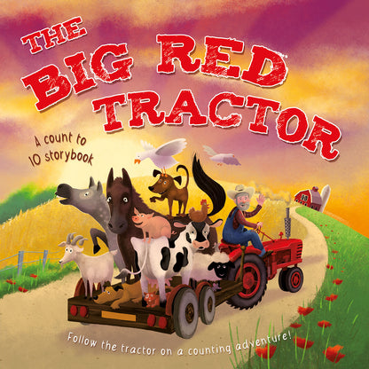 Big Red Tractor 60 Book Pack (6 copies of each title) Pre Order