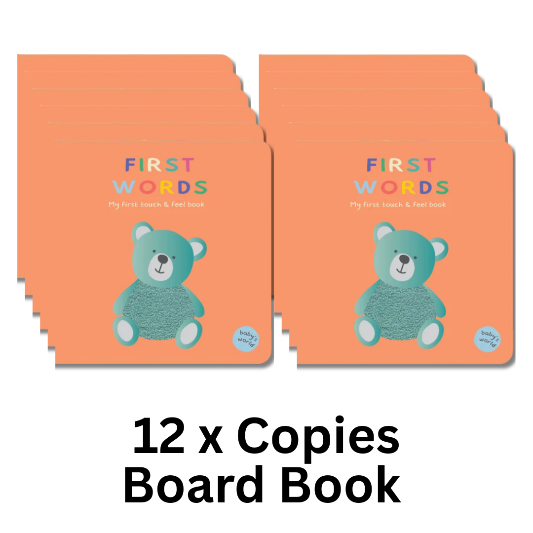 First Words My First Touch & Feel Board Book (12 copies)