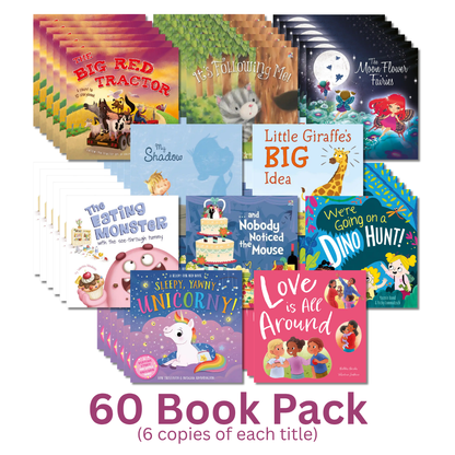 Big Red Tractor 60 Book Pack (6 copies of each title) Pre Order