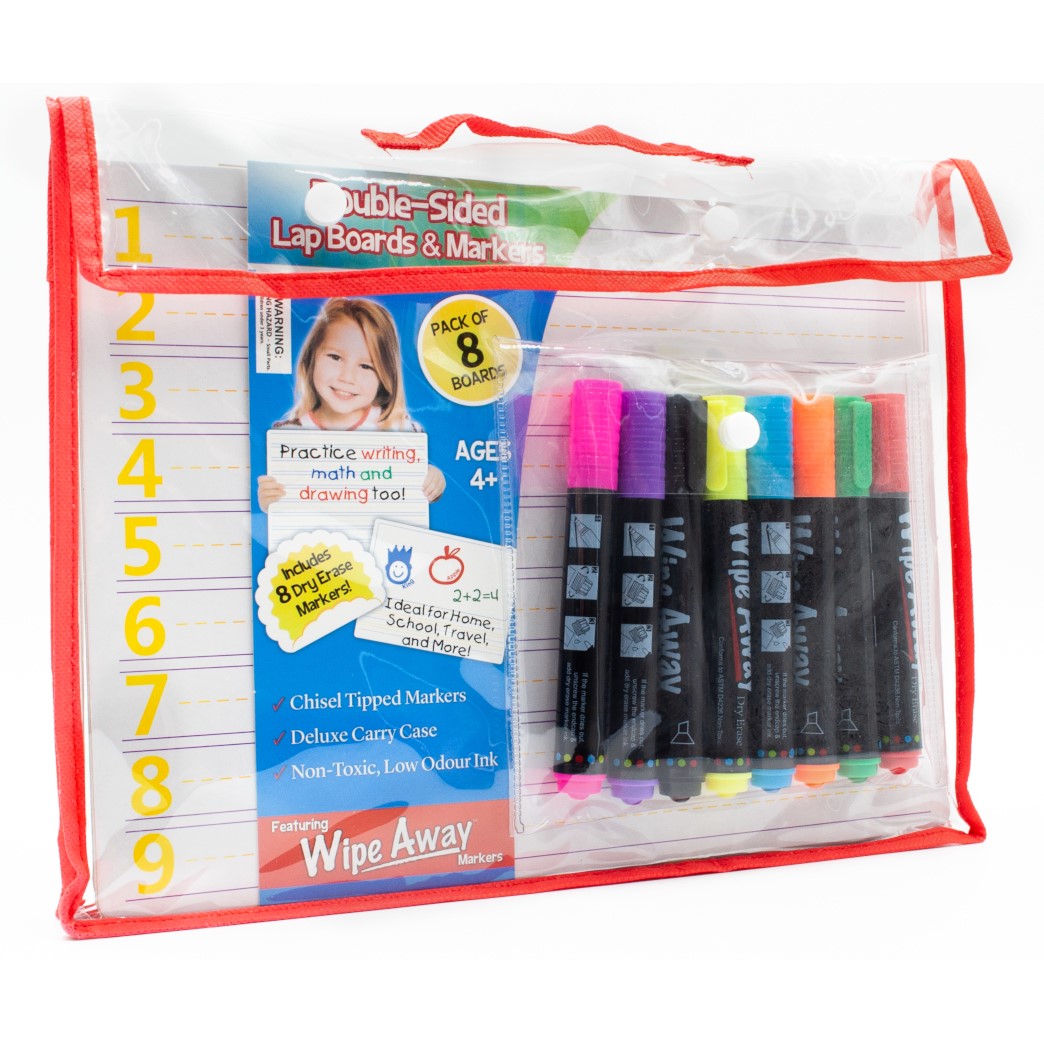 Double Sided Lap boards and Markers