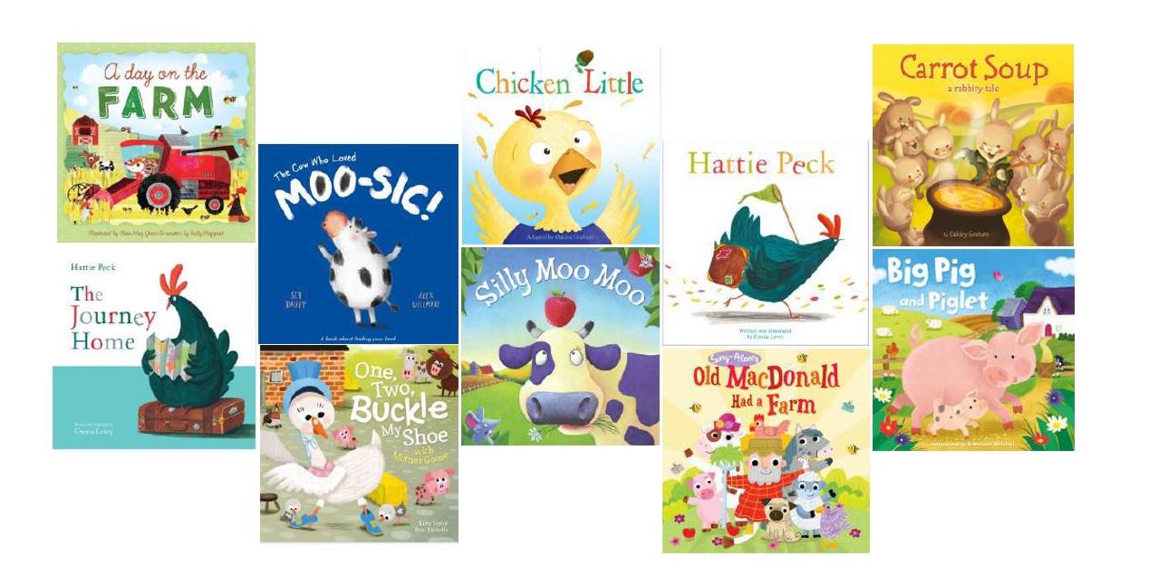 Fun On The Farm 10 Book Pack