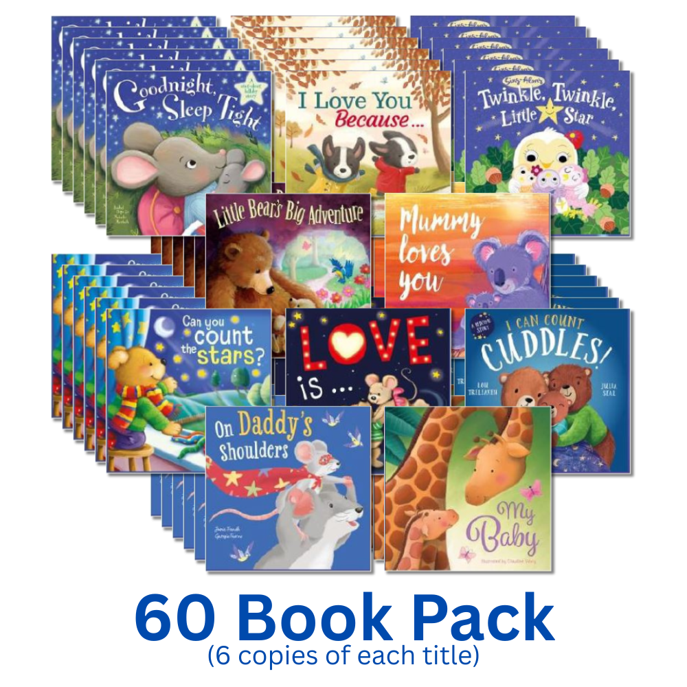 Goodnight, Sleep Tight 60 Book Pack (6 copies of each title)