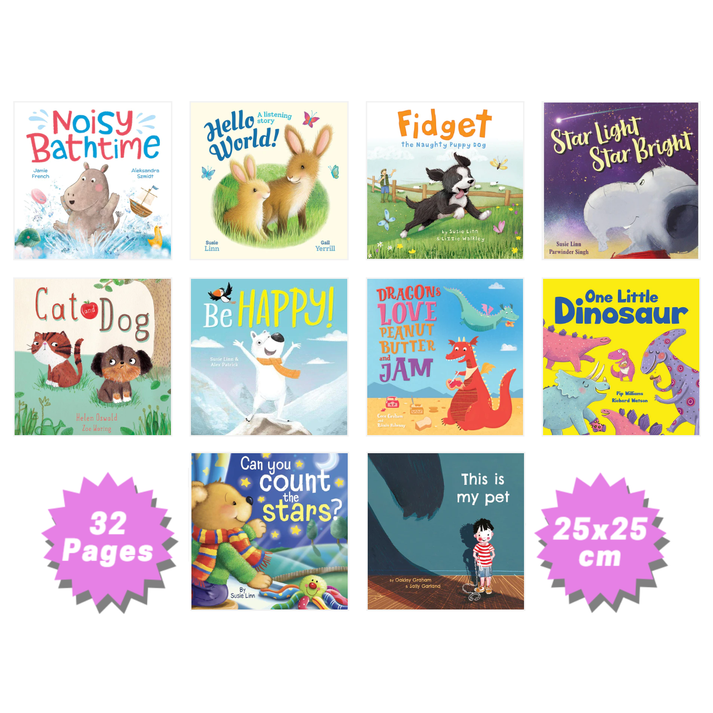 Noisy Bathtime 10 Book Pack