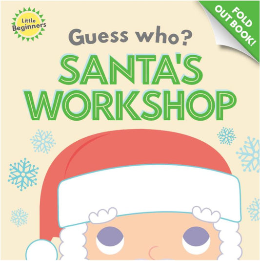 Guess Who?  Santa's Workshop Fold Out Board Book
