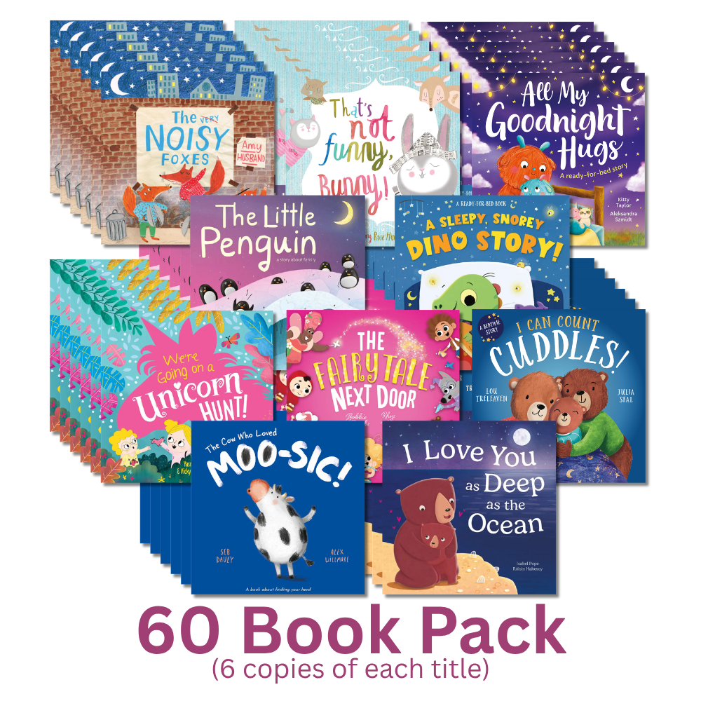 The Noisy Foxes 60 Book Pack (6 copies of each title) Pre Order