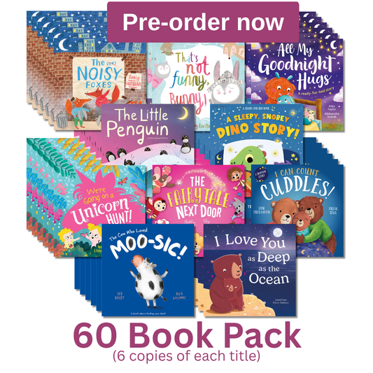 The Noisy Foxes 60 Book Pack (6 copies of each title) Pre Order