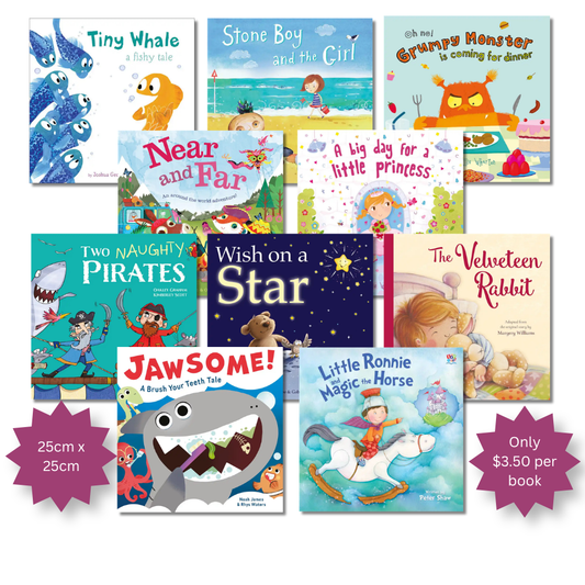 Tiny Whale 10 Book Pack