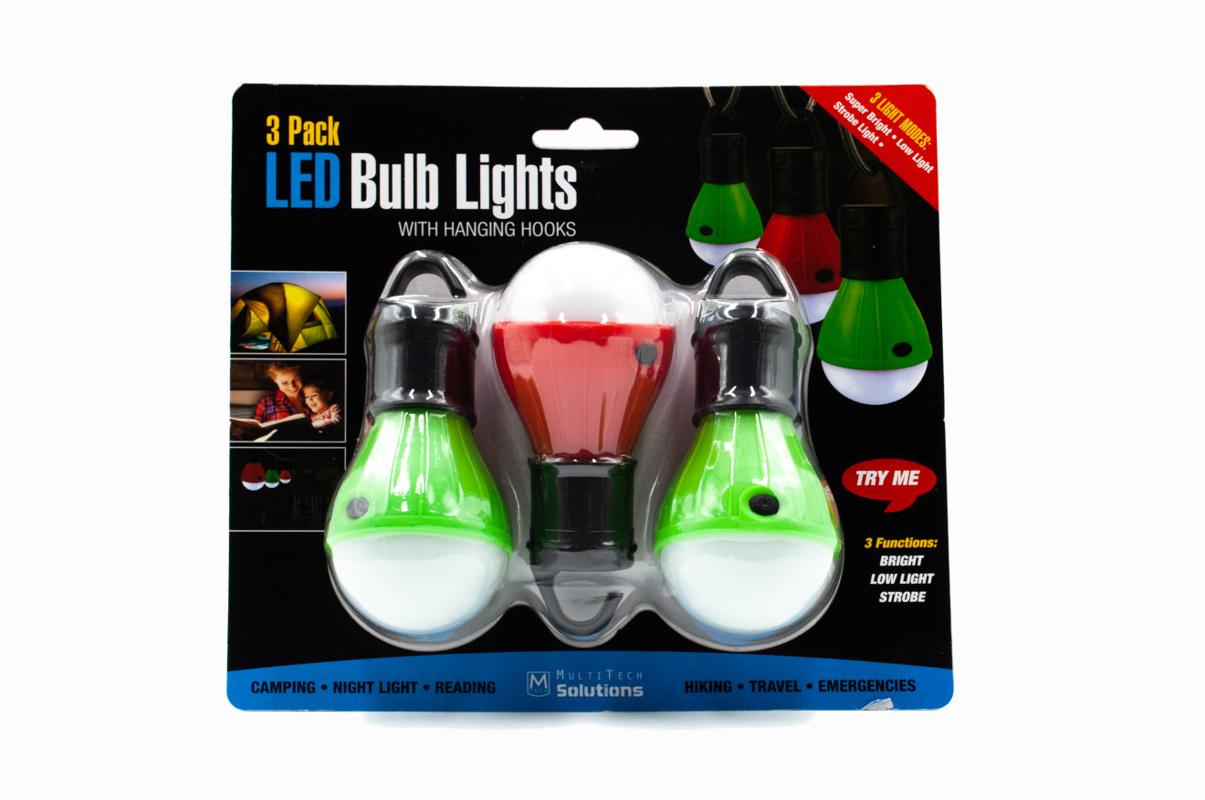 LED Bulb Lights 3 set