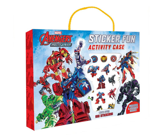 Avengers Mech Strike Sticker Fun Activity Case Marvel