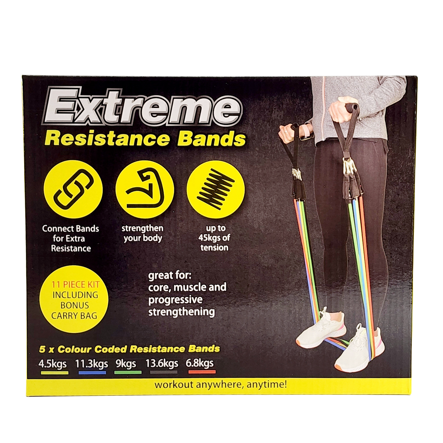 Extreme Resistance Bands set of 5