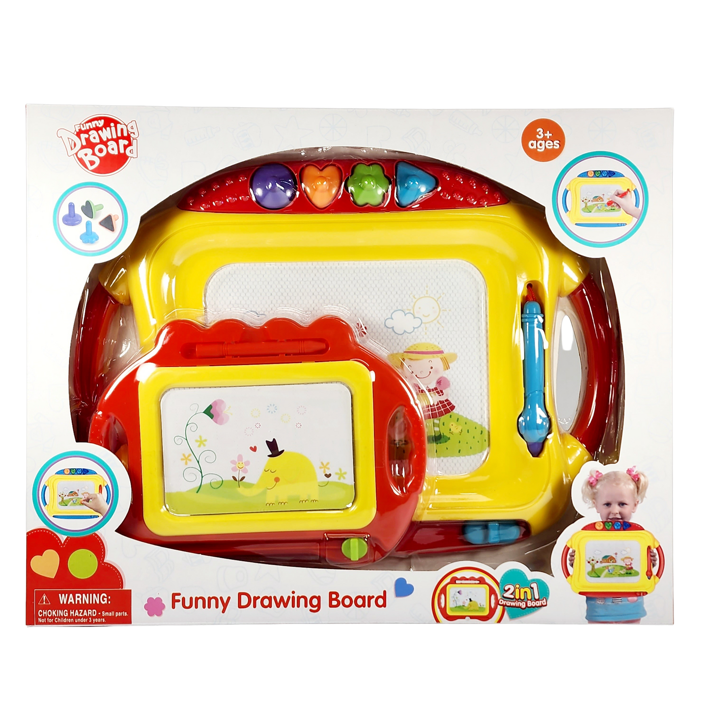 Funny Drawing Board 2 in 1 Drawing Board