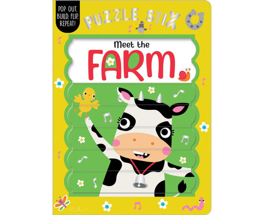 Meet the Farm Puzzle Stix