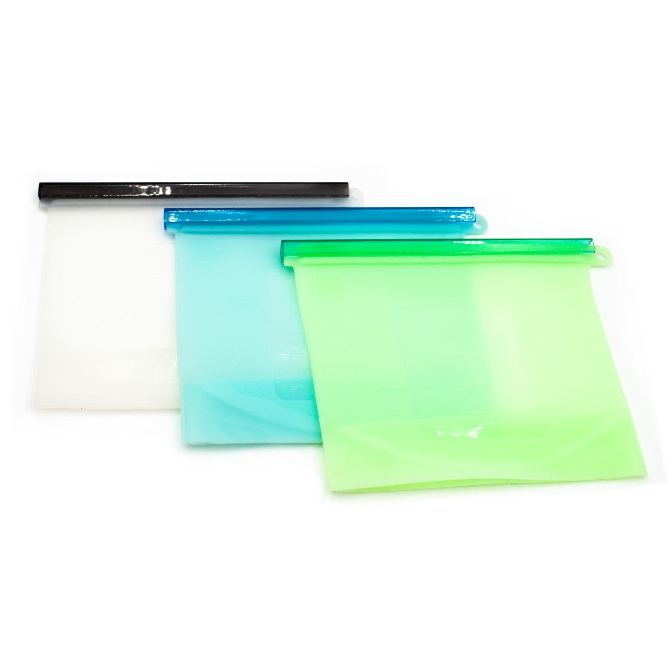 Silicone Sealed Bag Set of 3 1000ml